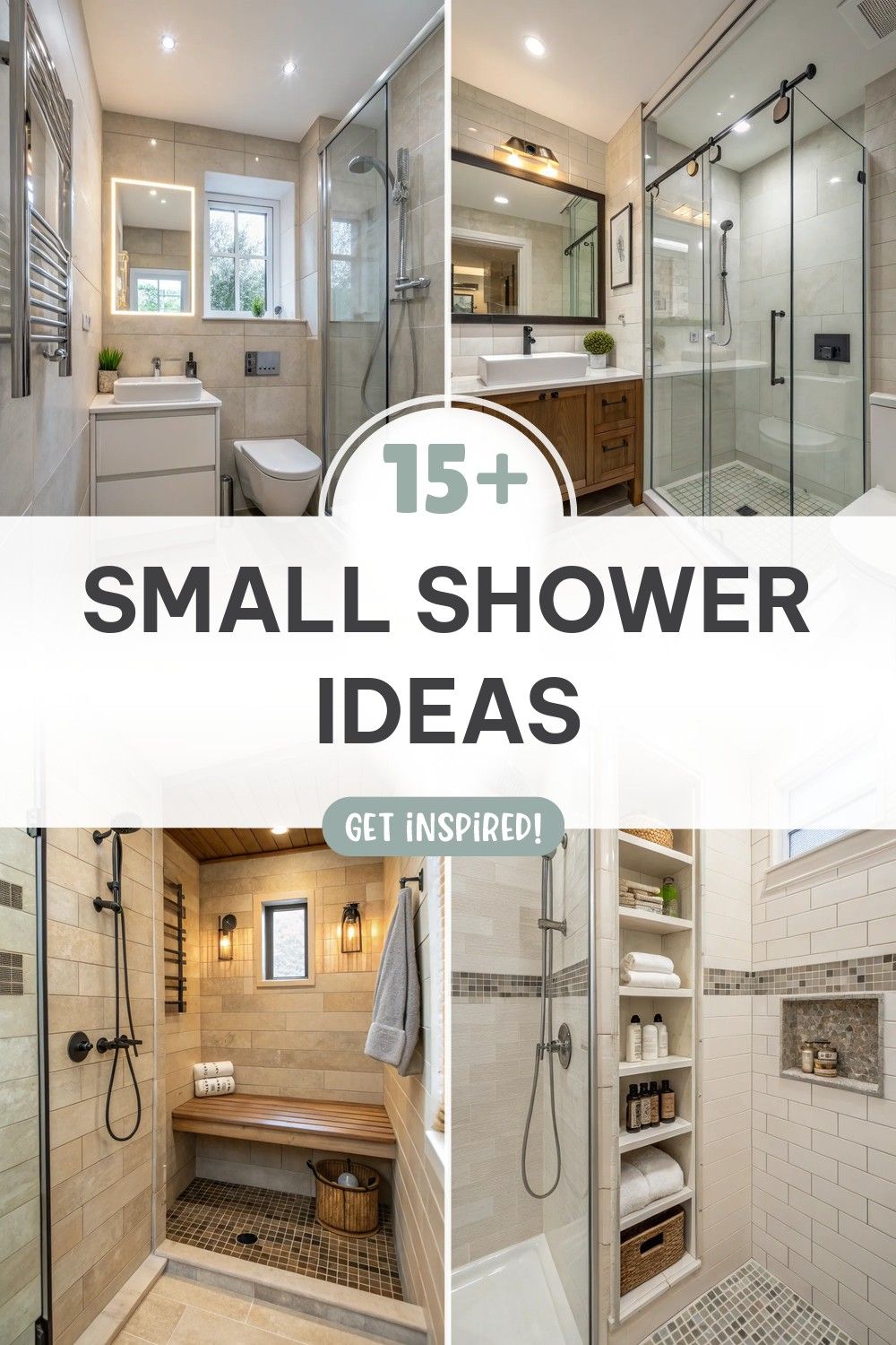 15 Small Bathroom Walk in Shower Ideas for Maximizing Space and Style - Image 1