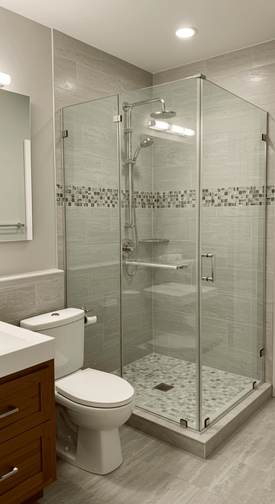 15 Small Bathroom Walk in Shower Ideas for Maximizing Space and Style - Image 2